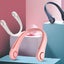 Portable Neck Fan, Hands Free Blade-less Fan Pink Carousel 6