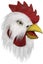 Rooster Mask Animal Mask Halloween Cosplay Party Costume Latex Props Carousel 1