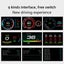 Car OBD2 GPS Gauge HUD Head-Up Digital Display Speedometer Turbo RPM Alarm Temp Carousel 3