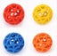 1pcs outdoor pet toy drain food ball dog bite ball rubber toy Carousel 1