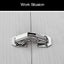 Cupboard Door Cabinet Hinges 90 Degree No-drilling Hole i2402SV3 Carousel 6