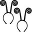 Halloween Party Butterfly Antenna Headband Costume Hair Bands 2 Pieces Carousel 1