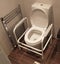 Fully Adjustable Freestanding Toilet Surround Carousel 6