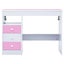 Children Drawing Study Desk Tiltable Pink and White Xniaai Carousel 5