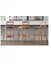 Latifah Wooden Bar Stool SH71cm - PU Ivory White *40% OFF Carousel 8