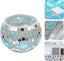 Mosaic Glass Candle Holder Mosaic Tea Light Holders Carousel 5