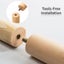 Pine Wood Coat Rack Stand Carousel 3