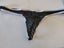 Men's Striped Partly Transparent G String Thong in up to 3 Colours Carousel 3
