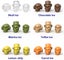 2Pack 3D 6 Skull Shaped Silicone Ice Mold Party Drinks - Brand New NZ Stock Carousel 2