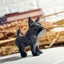 Brand New Vintage Cast Iron Terrier Dog Statue Home Decor*Hot SALE Carousel 2