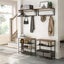 Coat / Scarf Rack 800x300x270mm Carousel 3