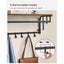 Coat / Scarf Rack 800x300x270mm Carousel 8