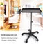 Salon Trolley Hairdressing Hair Colouring Spa Beauty Tool Storage Tray Cart Carousel 12