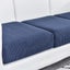 Anyseat Sofa Cover Navy Polyester Thick Stretchable Cushion For Living Room 1... Carousel 5
