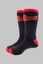 David Bowie Socks Flash Logo Aladdin Sane new Official Unisex Black UK Size 7-11 Carousel 2
