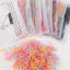 1000Pcs Colorful Disposable Hair Bands Girls Elastic Rubber Band Kids Carousel 4