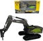 Die-cast Demolition Machine Digger Scale, 1:50, Metal, Huina 1723 (Yellow) Carousel 11