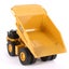 Die-cast Dump Truck Model Scale, 1:40, Huina 1912 YELLOW METAL Carousel 3