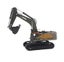 Die-cast Excavator Model Scale, 1:50, Metal, Huina 1721 YELLOW Carousel 7