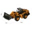Die-cast Loader Digger Truck Model Scale, 1:60, Huina 1813 YELLOW Carousel 18