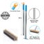 Premium Graden Floor Scrub Brush Bristles Concrete Deck *Discount* Carousel 7