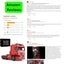 Big Red Pneumatic Tractor Truck - 4825 pieces - MouldKing: Technical Carousel 7