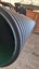 Heavy Duty Plastic Ribbed Culvert Pipe 630mm OD x 530mm ID x 5800mm Long Carousel 12