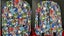 Sonic/pokemon Printing schoolbag backpack PU bag Carousel 13