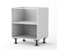 1600mm Wide Kitchenette Naples white glossy Carousel 6