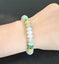 (Authentic Burma Jadeite) Green Jade Beaded Bracelet Natural Gemstone BGS210WQ-7 Carousel 4