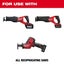 Milwaukee 48005037 5PCS 12 Inch Wood Cutting SAWZALL Reciprocating Saw Blades Carousel 5