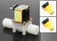 Water Solenoid Valve 1/2" Brass fittings NC 12V 24V or 230Vac options Carousel 10