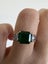 Platinum and 18K Gold 2.50ctw Emerald and Diamond 3 Stone Engagement Ring Carousel 5