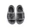 UGG Women High Platform Ugg Fluffy Slides Poppin Carousel 6