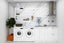 Italian made Kitchenette with soft close blum hinges Carousel 1