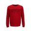 FIL Men's Fleece Crew Neck Jumper - Red Carousel 1