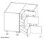 Kitchen Cabinet -French Matte White Fully Assembled Carousel 4