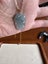 100% untreated jadeite jade 18k solid gold(au750) light blue pendant Carousel 3