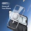DUX DUCIS iPhone 15 Pro Max Crystal Clear Case Magnetic Cover with MagSafe Carousel 7