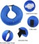 Inflatable Dog Cone Neck Collar For After Surgery Soft Dog Cones Protective Pet Carousel 3