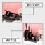8-Tier Pot Rack Organiser - Black Carousel 8