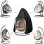 Chair Cover Oslimea Patio Hanging Egg Chair Cover Durable Lightweight Waterproof Carousel 2