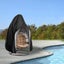 Chair Cover Oslimea Patio Hanging Egg Chair Cover Durable Lightweight Waterproof Carousel 4
