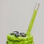 3 Sets Glass Drinking Straws Reusable Transparent Straight or Bent Straws Set wi Carousel 7