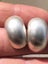 Awesome Sterling Silver Bean Shaped Earrings - 194 Carousel 2