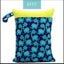 BEST SELLER - EF77* Happy Flute® 2 pockets nappy /wet bag waterproof 30x40cm x1 Carousel 1