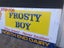 Large Metal Frosty Boy Ice Cream Sign Carousel 4