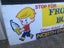 Large Metal Frosty Boy Ice Cream Sign Carousel 3