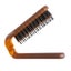 Comb Hair Brush Folding Travel Smallportable Mirror Handbag Mini Carousel 7