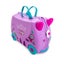 Trunki Ride on Kids Suitcase Luggage Toy Box - Cassie Cat Carousel 1